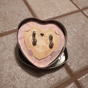 Brighton Calypso Silver Drop Earrings with Tin